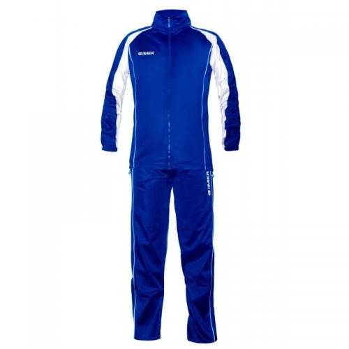 GIMER, tuta adulto in poliestere, blu royal
