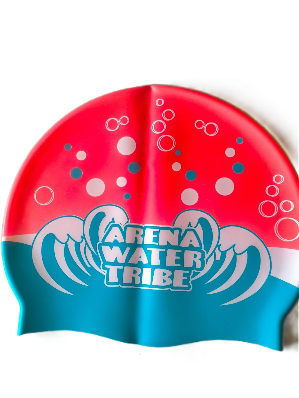 Arena, cuffia junior in silicone decorata