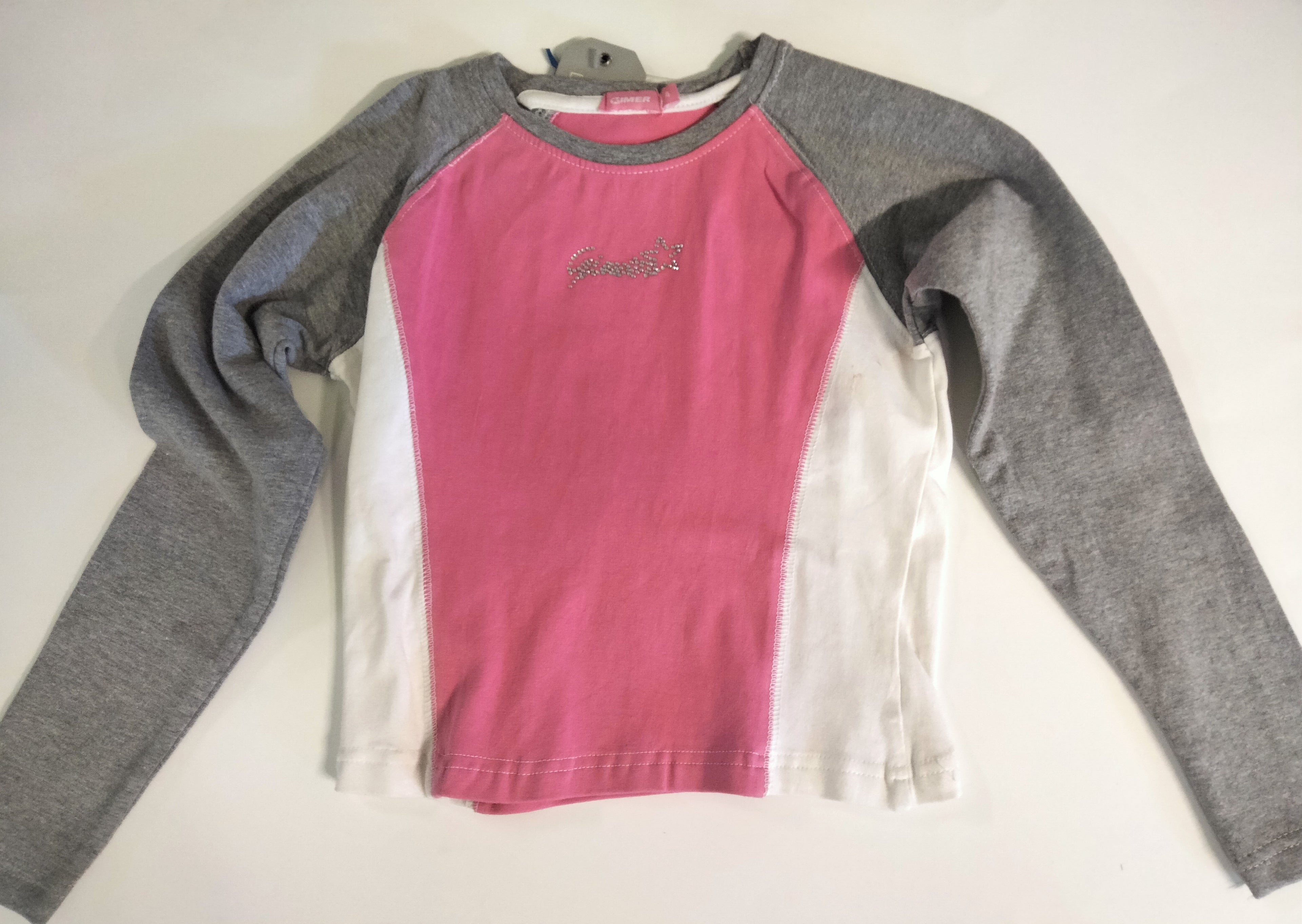 Gimer, t-shirt manica lunga bambina/ragazza