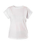 Hangar 93, t-shirt  donna con risvolti alle maniche