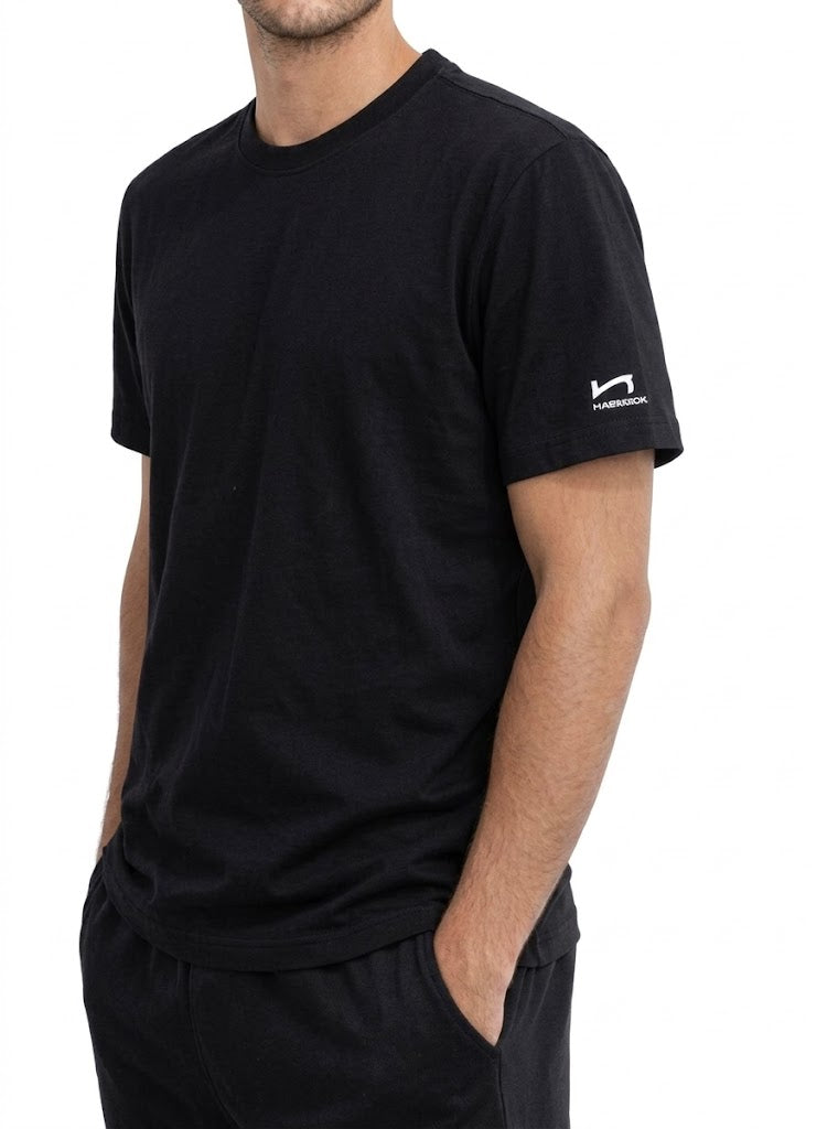 Hangar93, t-shirt mezza manica basic Z248U